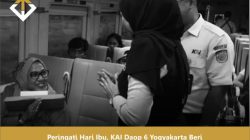Peringati Hari Ibu, KAI Daop 6 Yogyakarta Beri Apresiasi Khusus kepada Penumpang Wanita