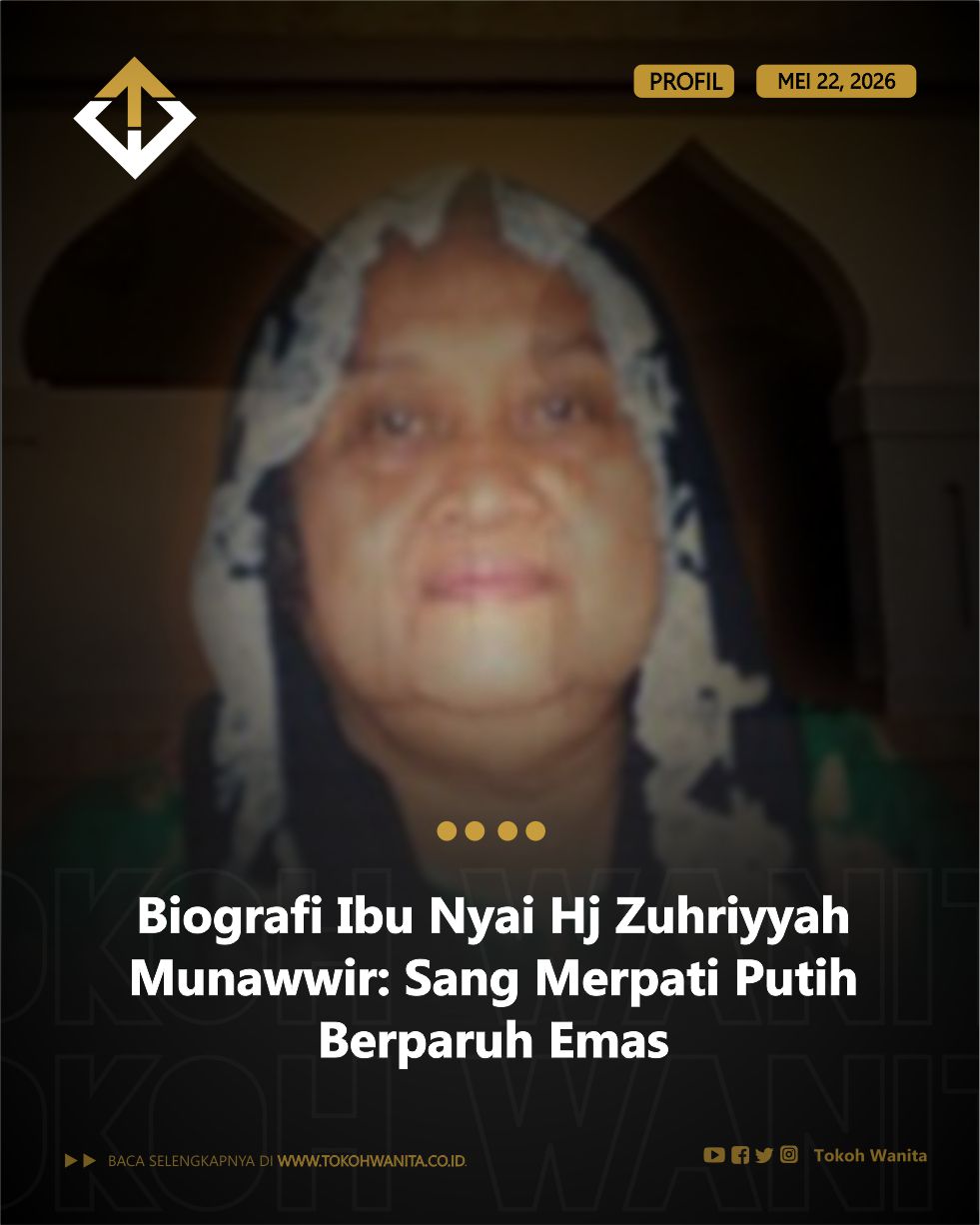 Biografi Ibu Nyai Hj Zuhriyyah Munawwir Sang Merpati Putih Berparuh Emas