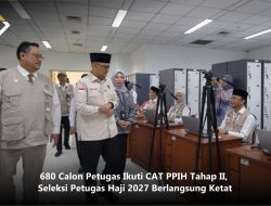 680 Calon Petugas Ikuti CAT PPIH Tahap II, Seleksi Petugas Haji 2027 Berlangsung Ketat