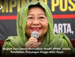 Biografi Nyai Umroh Mahfudzoh: Pendiri IPPNU, Silsilah, Pendidikan, Perjuangan hingga Akhir Hayat