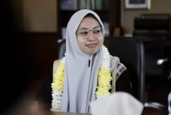 Biografi Ning Dewi Yukha Nida, Hafidzah Trenggalek Juara 1 MTQ Internasional Rusia