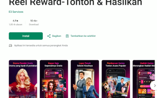 Aplikasi Reel Reward Apakah Menghasilkan Uang atau Scam? Review Jujur!