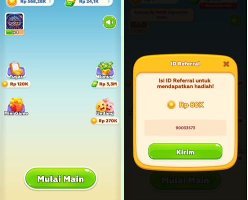 Trik Masukkan Kode Undangan Coin Jump Agar Dapat Bonus Rp 80K Koin dan Panduan Penarikan Saldo