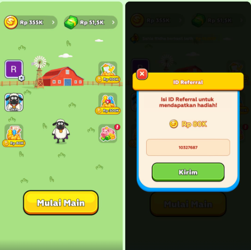 Cara Memasukkan Kode ID Referral Puzzle Farm Untuk Klaim Rp80K Koin Langsung Cair!